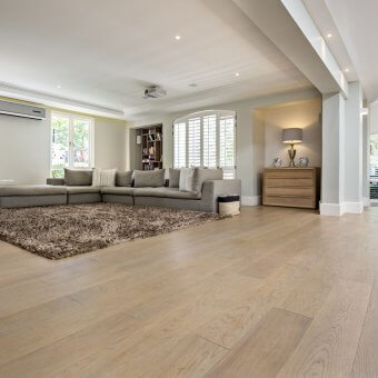 Wooden flooring in the entrance hall and throughout all the rooms on the ground and first floor.