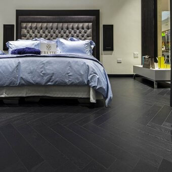 Authentic herringbone black