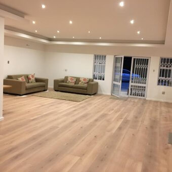 Sun Bleached Oak floor