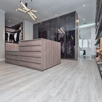 Alabaster rigid vinyl floor