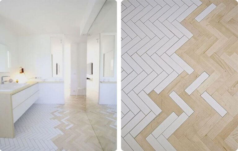 Mixed Authentic Herringbone Laminate