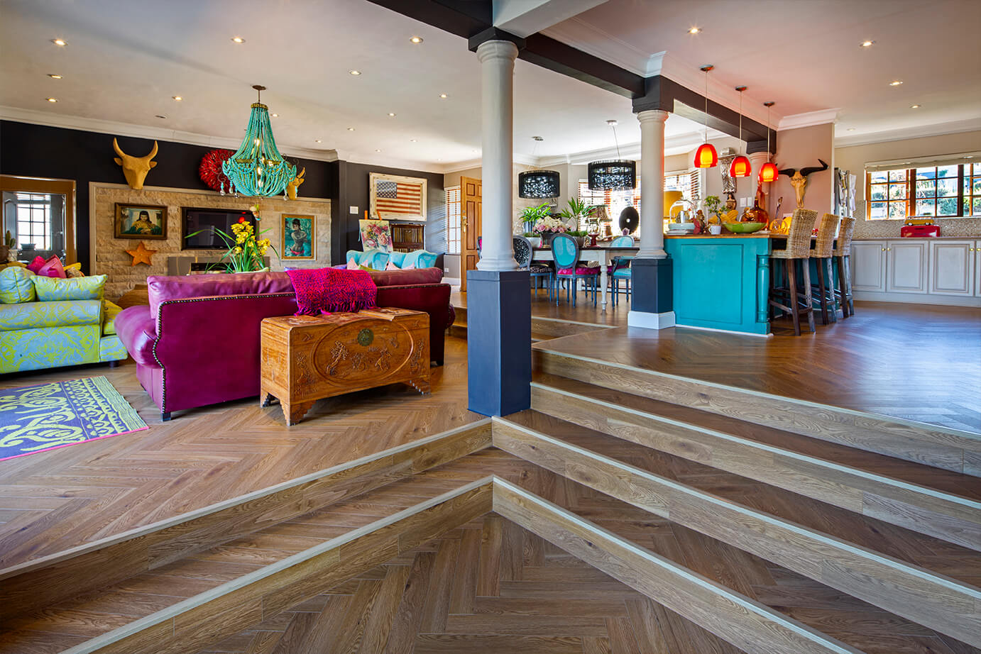 Authentic Herringbone Oak
